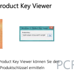 Windows 8 Product Key Viewer
