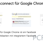 Facebook Disconnect für Google Chrome