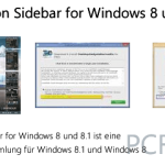 Special Edition Sidebar for Windows 8 und 8.1