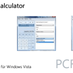 Windows 7 Calculator