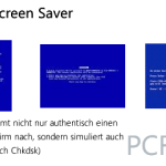 BlueScreen Screen Saver